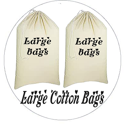 Large Cotton Bags