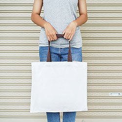 Tb Collection Shopping Canvas Tote Bag