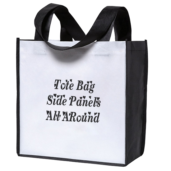 Tote Bag With Side Panels All Around