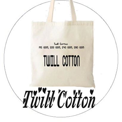 Twill Cotton Bags image