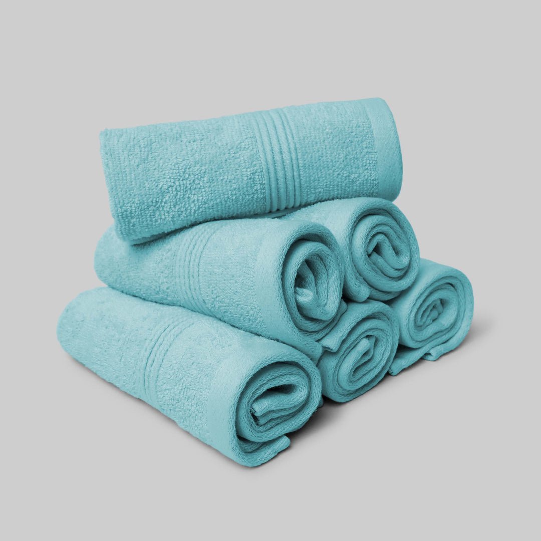 Aqua Blue Towel Bath Towel