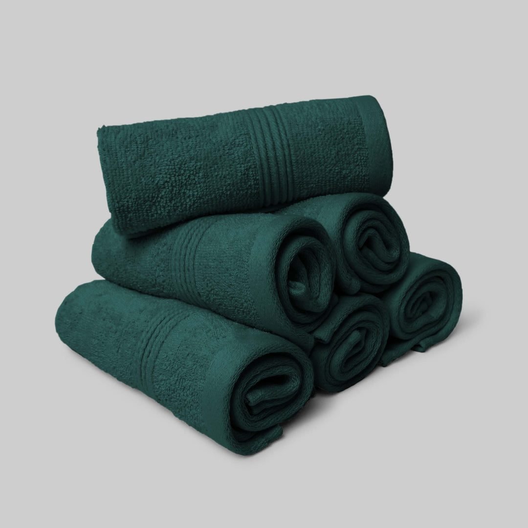 Dark Green Towel Bath Towel