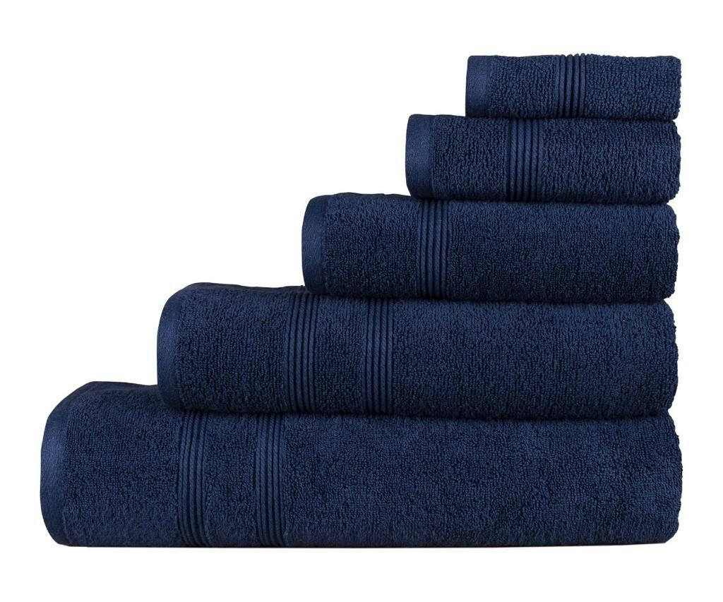 Navy Blue Towel Bath Towel