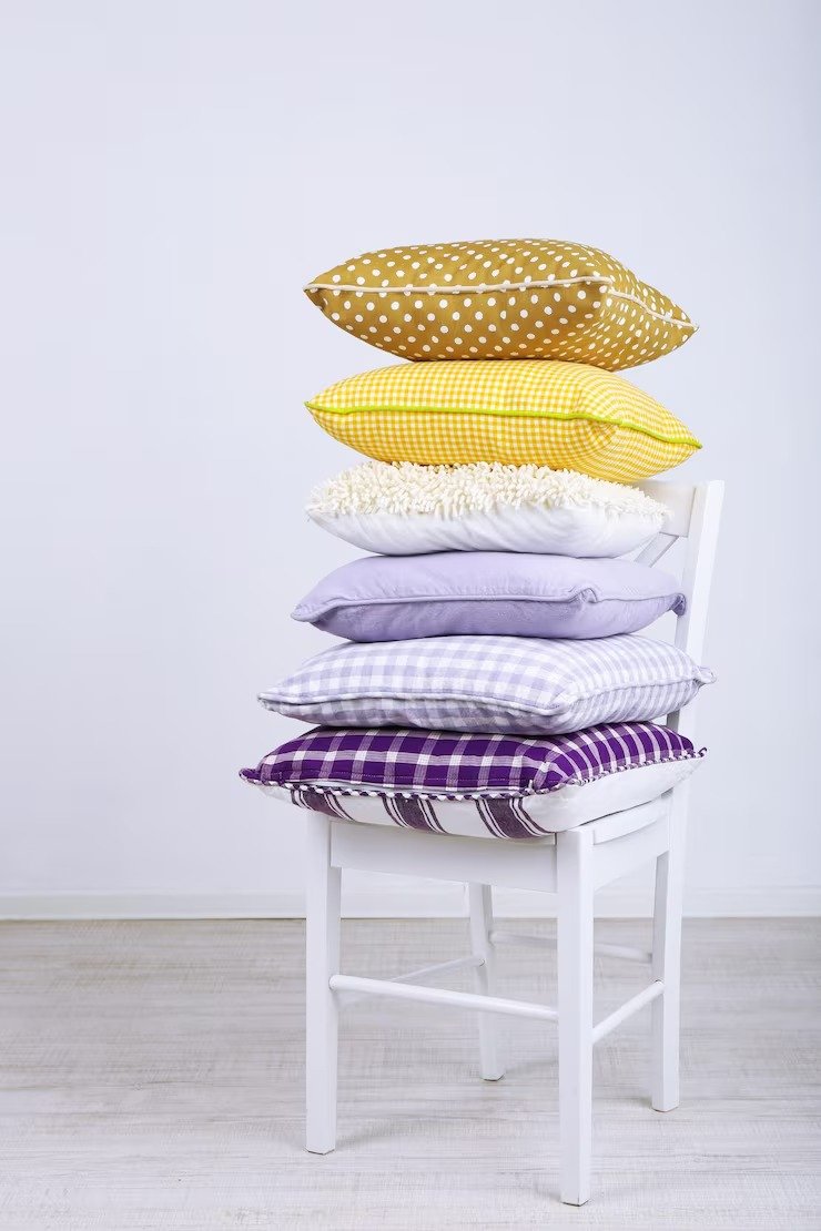 Cushions Covers Bright Pillows Chair Room