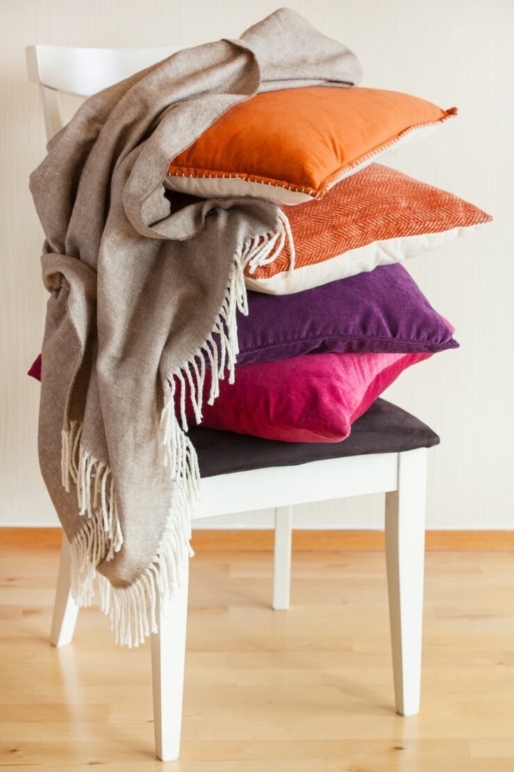Cushions Covers Colorful Throw Cozy Home Autumn Mood