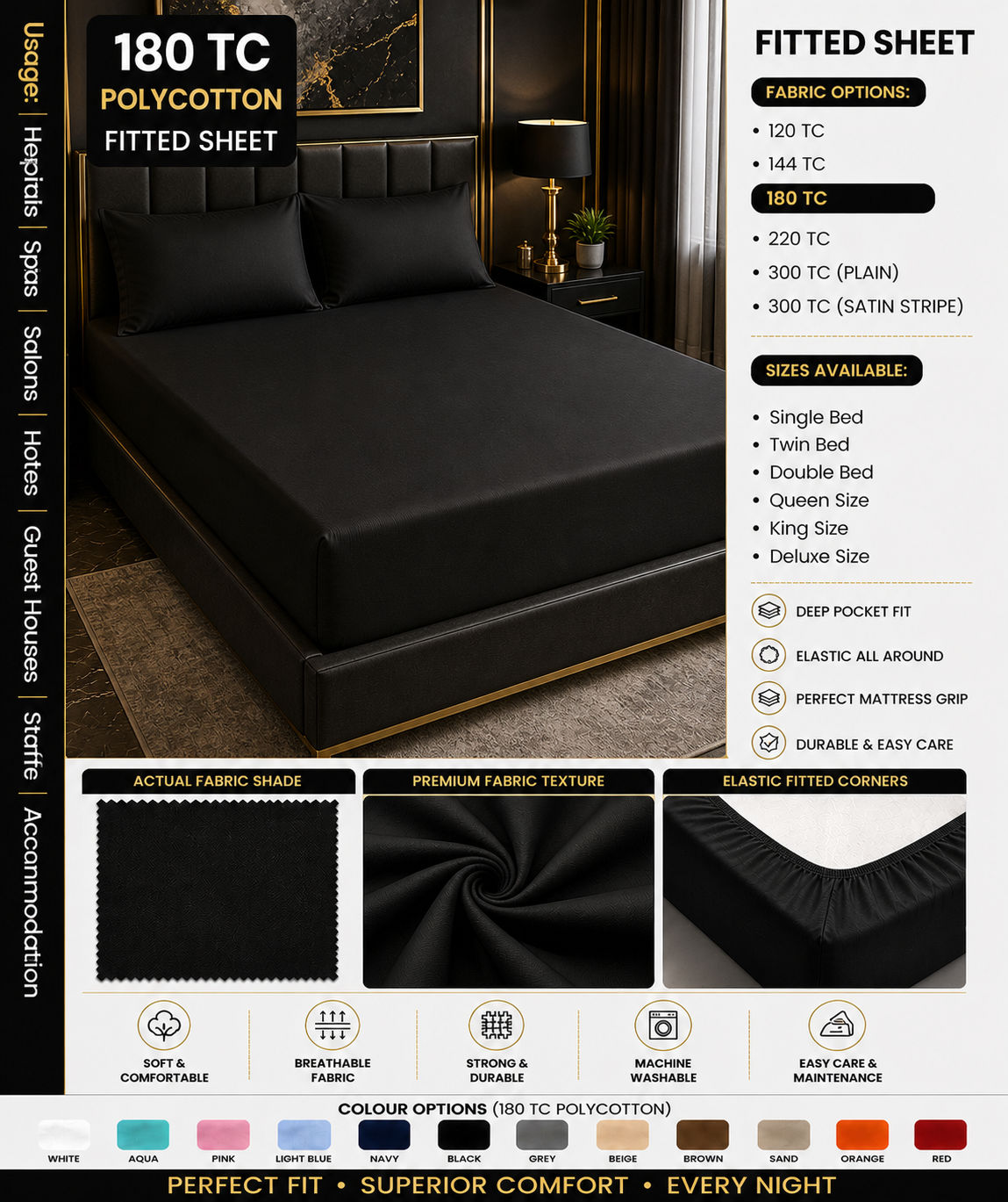 Fitted Sheet Modern
