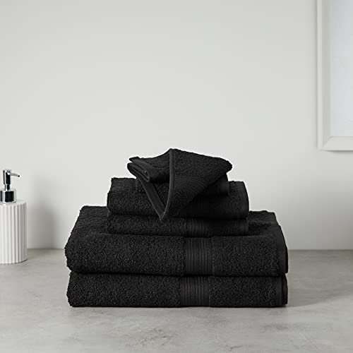 Black Towel Hair Towel
