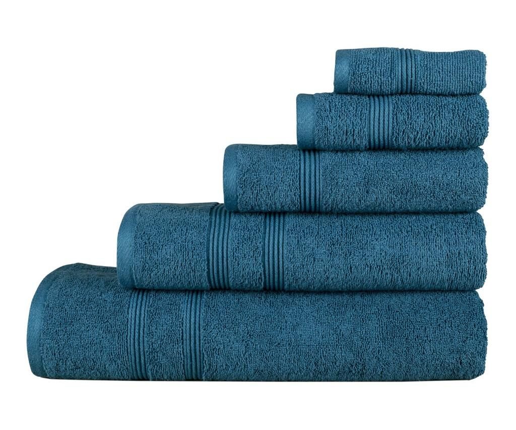 Blue Towel Hair Towel