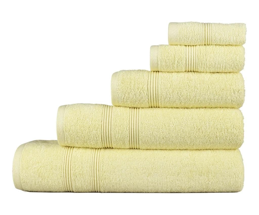 Yellow Towel Hair Towel
