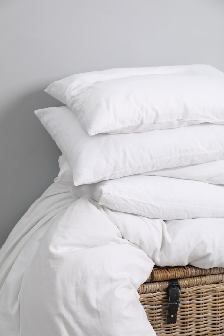 Soft Pillows and Duvet Cover