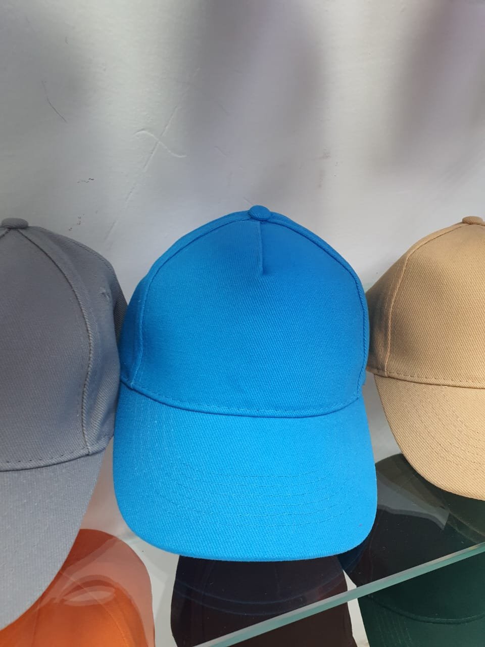 Sea Blue Cotton Cap