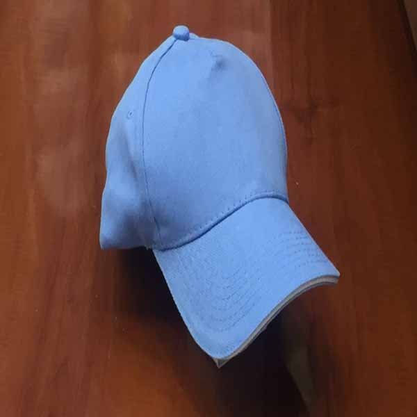 Sky Blue Cap White Sandwitch