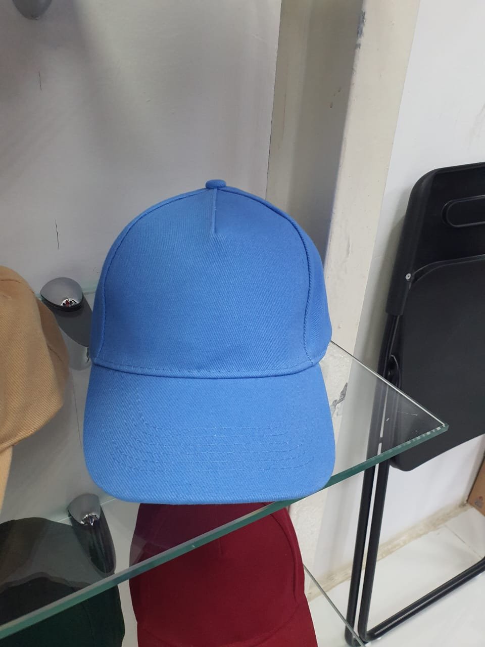 Sky Blue Cotton Cap