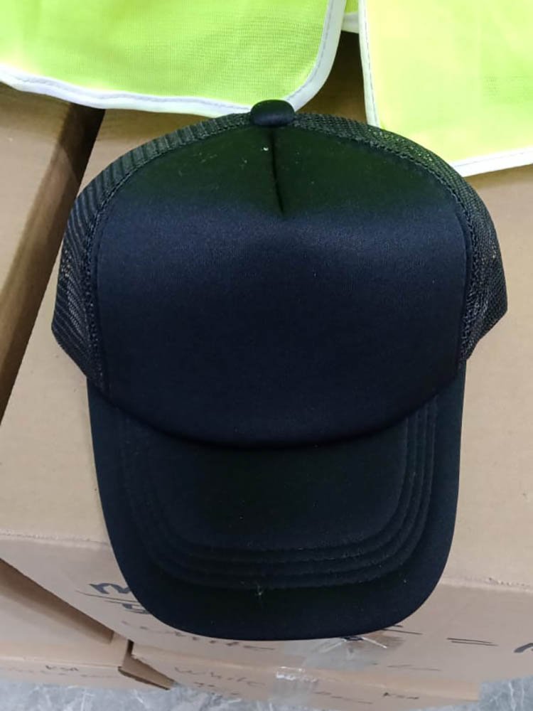 Floral Green Polyester Foam Cap Dubai