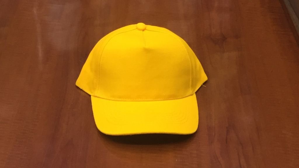 Kids Cotton Golden Yellow Cap