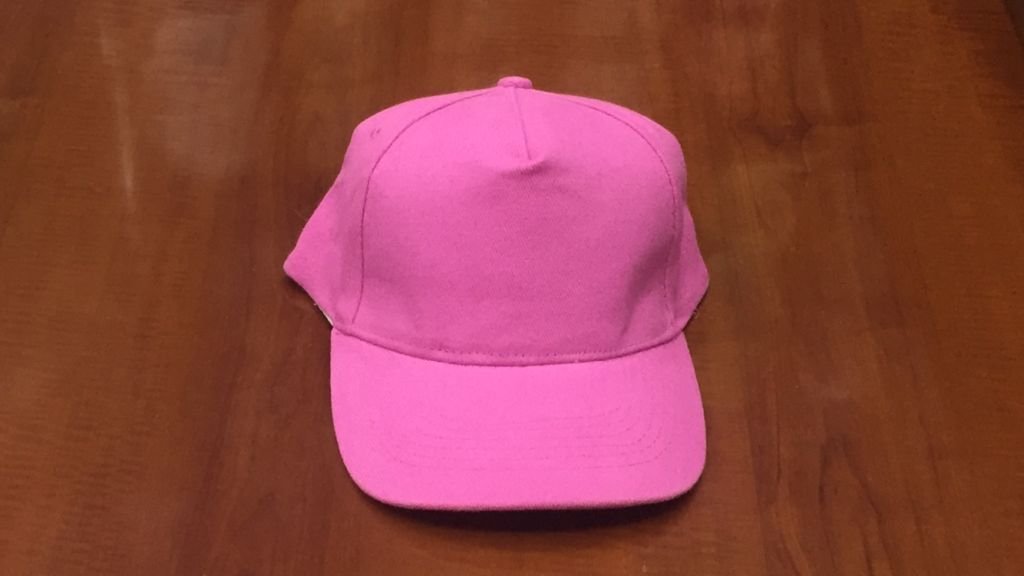 Kids Pink Cotton Cap