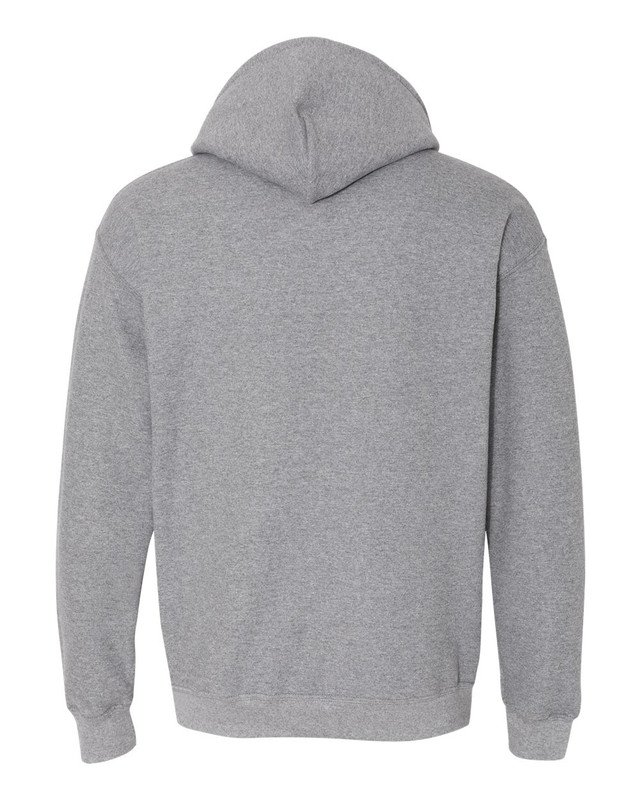 Gray Basic Hoodie Signature Cotton Fleece