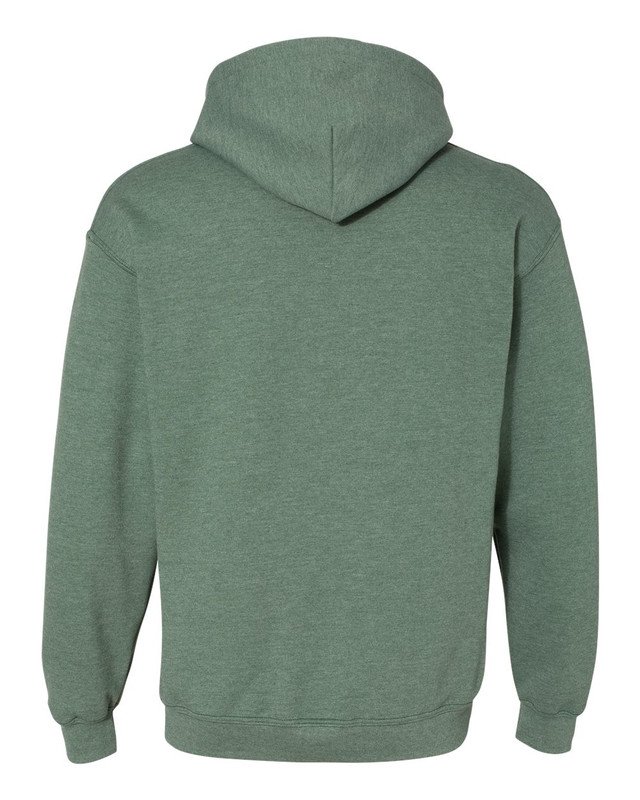 Green Basic Hoodie Prime Cotton Fleece