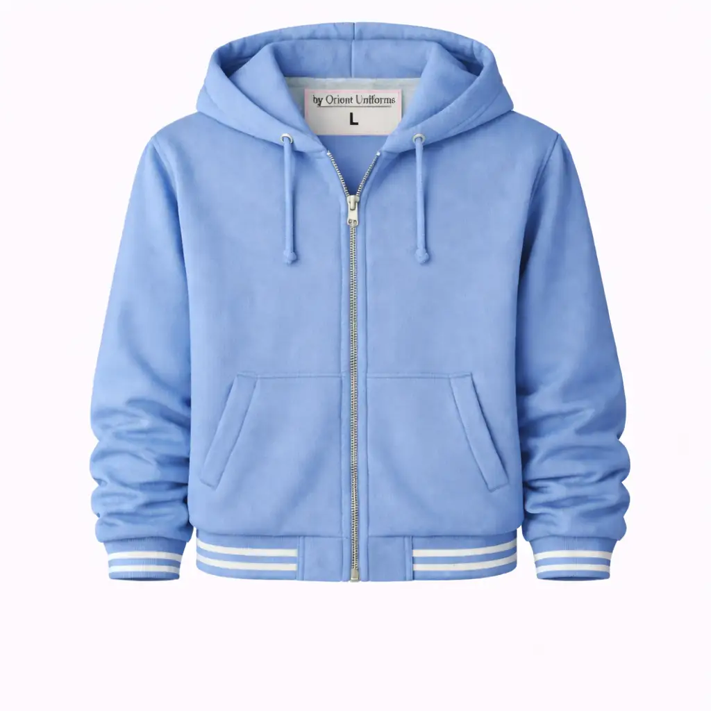 Hoodie Jacket Premium Signature Cotton Fleece