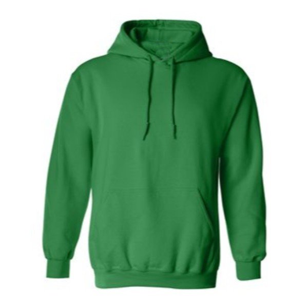 Irish Green بلوفر بغطاء رأس
