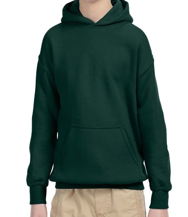 Dark Green Kids Hoody