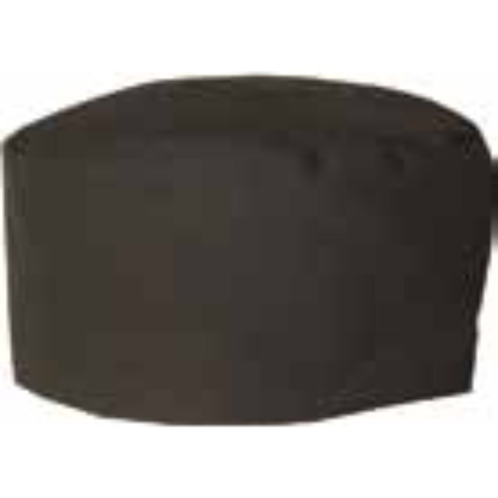 Chef Cap Black Cotton