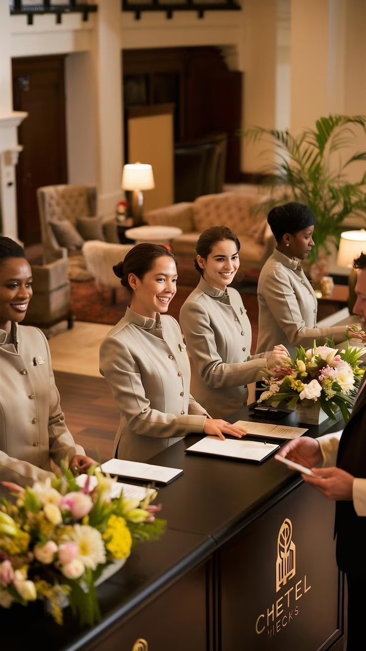 Hotel Checkin Welcoming