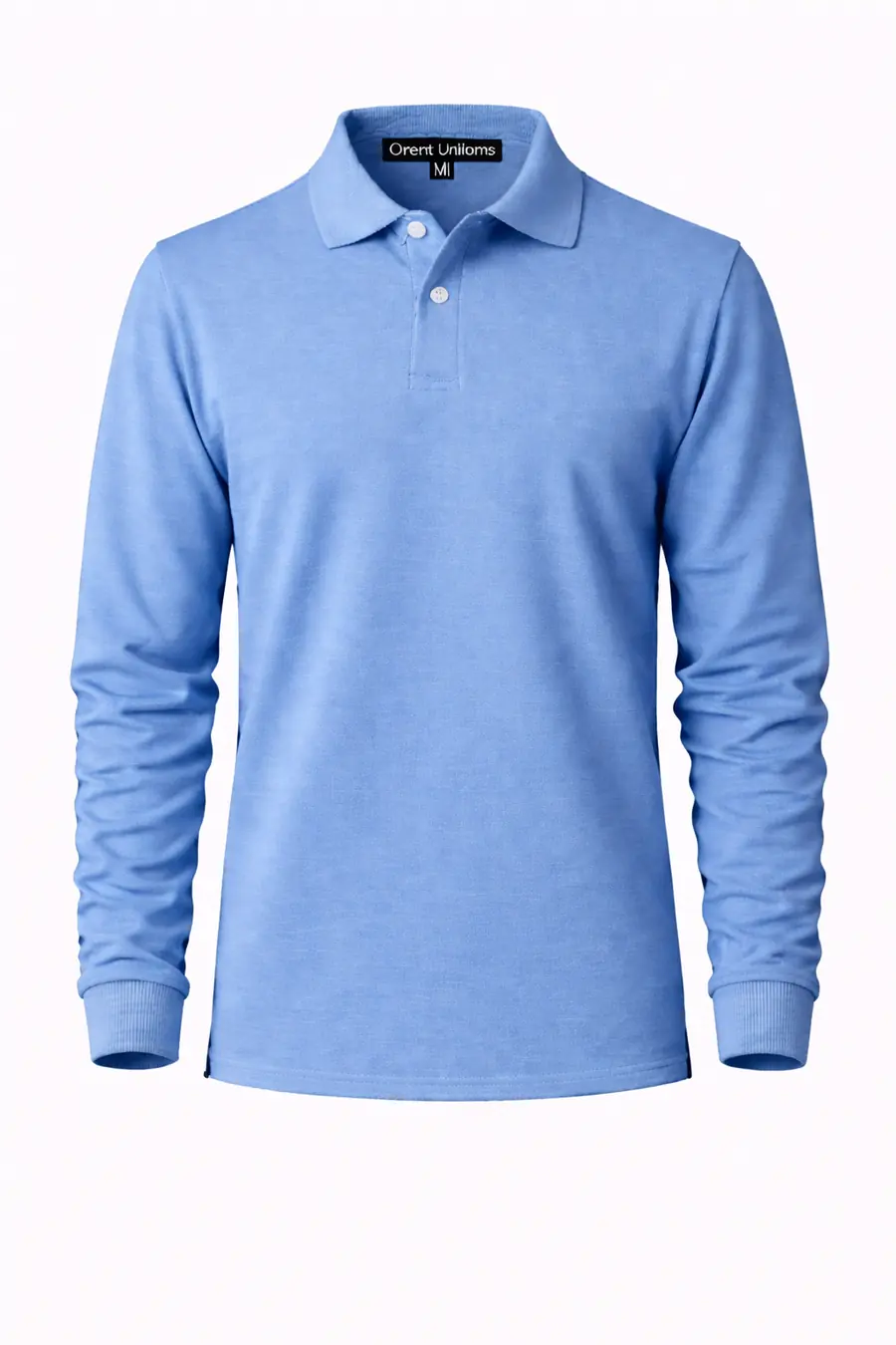 Full Sleeves Polo T-Shirt Blue