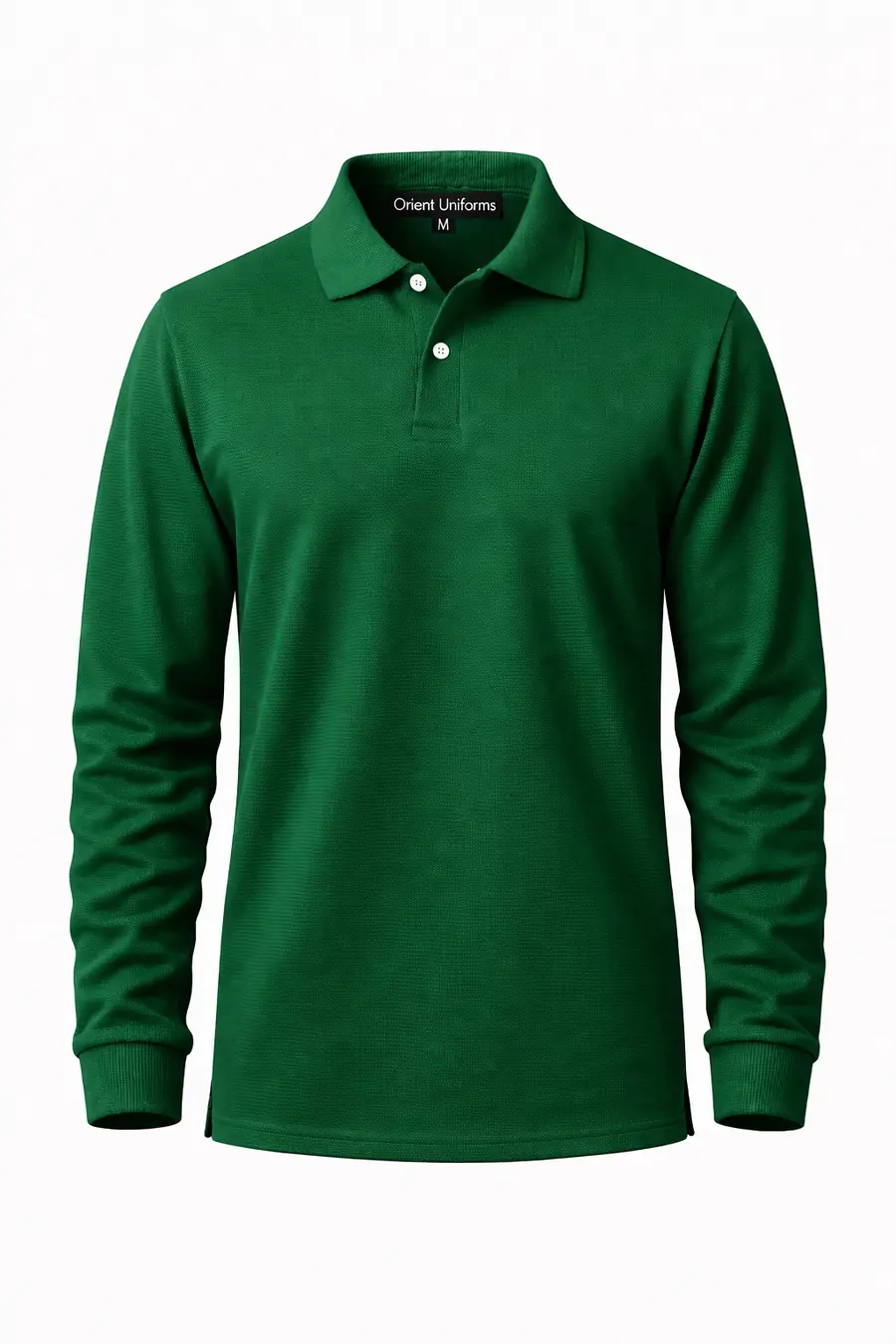 Full Sleeves Polo T-Shirt Dark Green