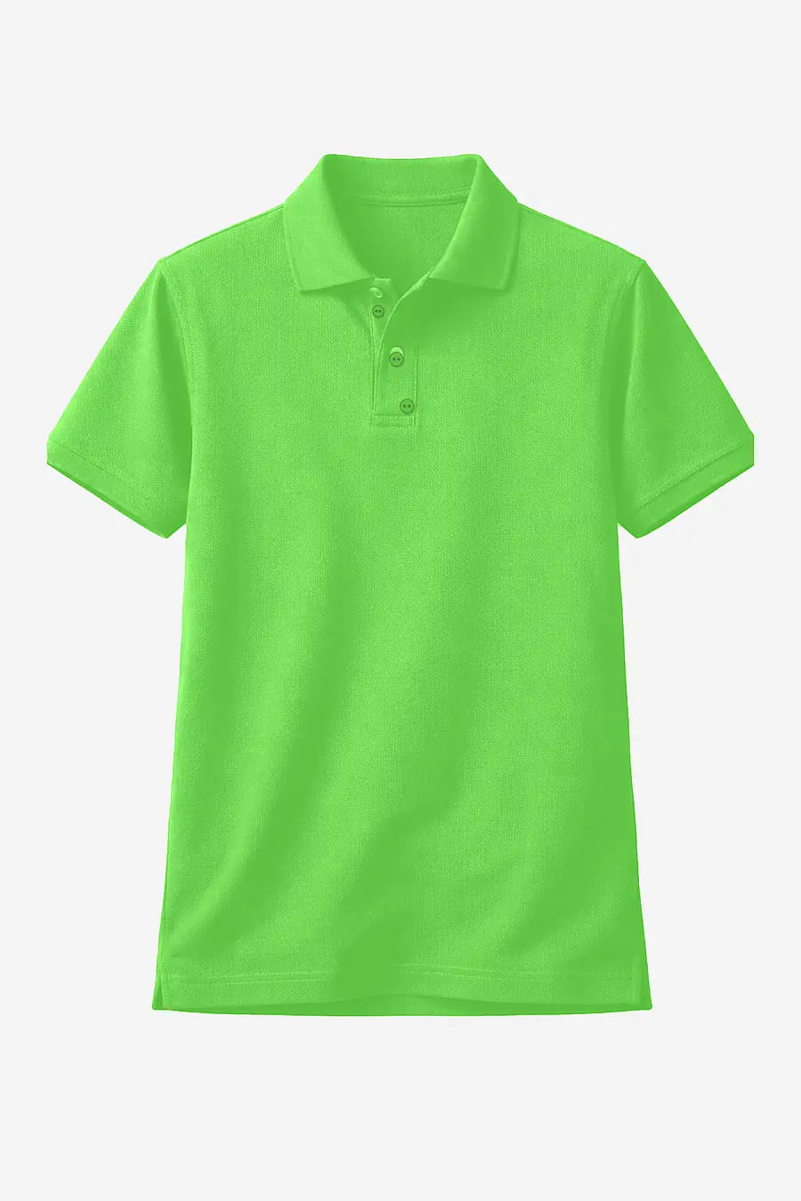 Green Polo T-Shirt Neon