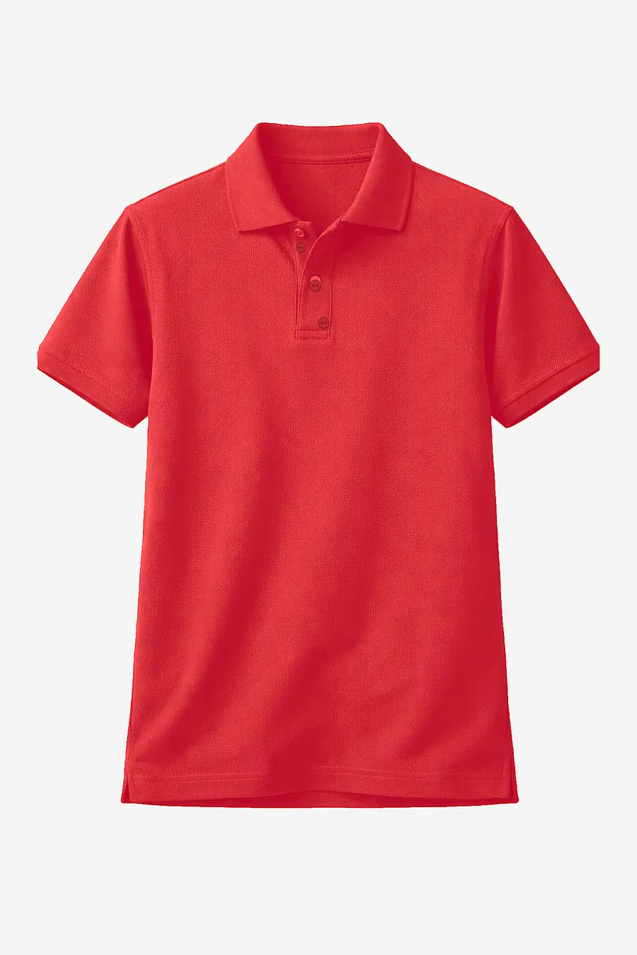 Red Polo T-Shirt Bright