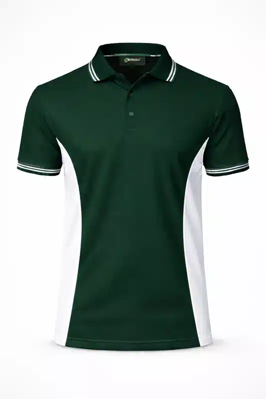 Two Color Panel Polo Shirt Corporate