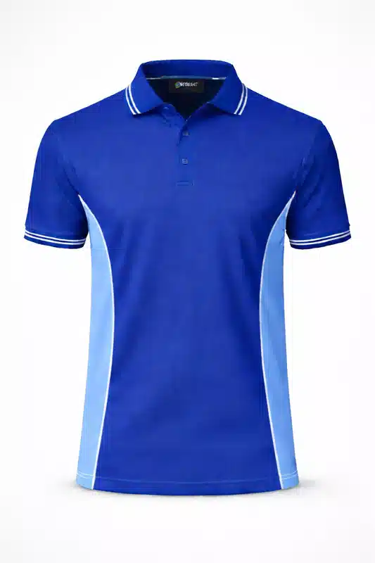Two Color Panel Polo Shirt Signature