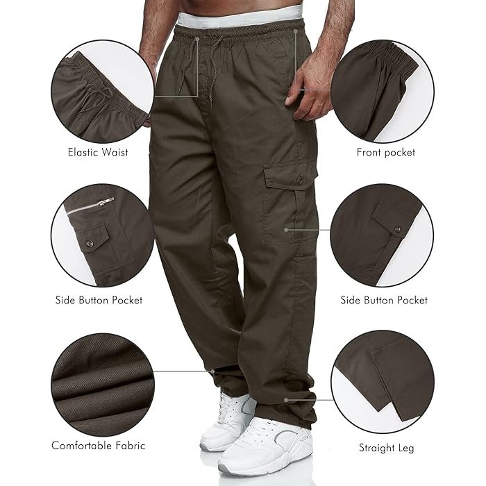 Dark Brown Cargo Pant