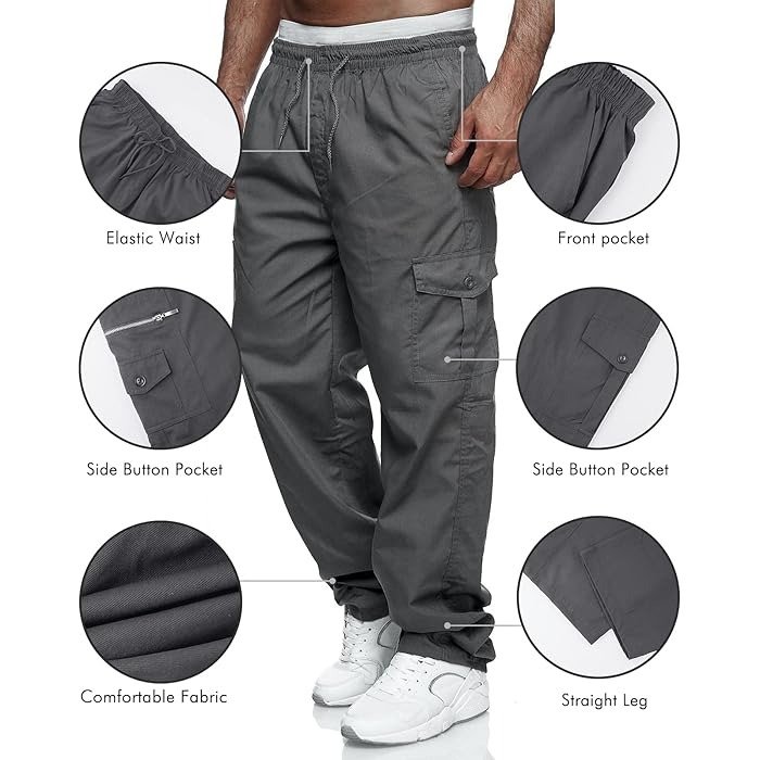 Dark Gray Cargo Pant