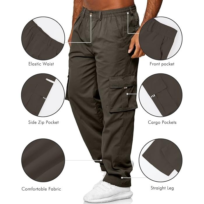 Khaki Cargo Pant