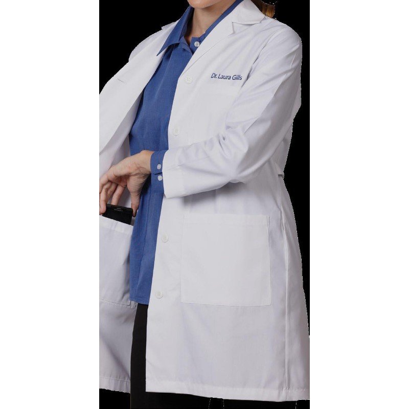 White Lab Coat Style