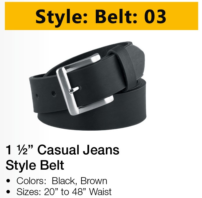 School Boy Basic Casual Belt