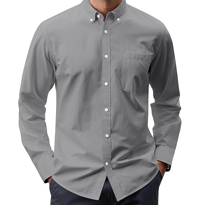 Oxford Gray Shirt For Teachers