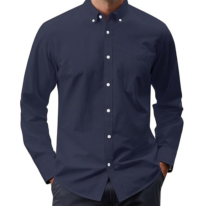 Oxford Navy Blue Shirt For Teachers