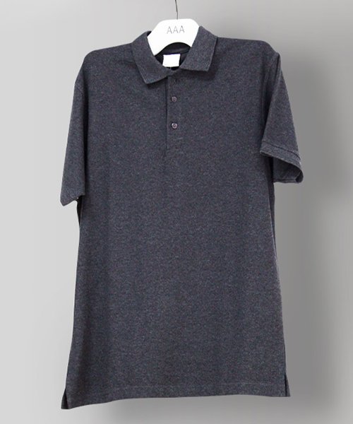 Dark Gray Polo For Children Years