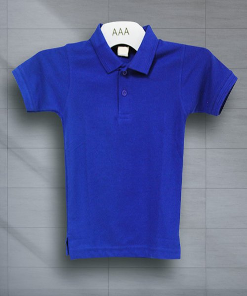 Kids Royal Blue Polo Years