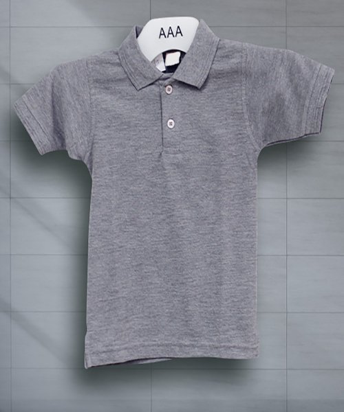 Light Gray Polo For Kids Years