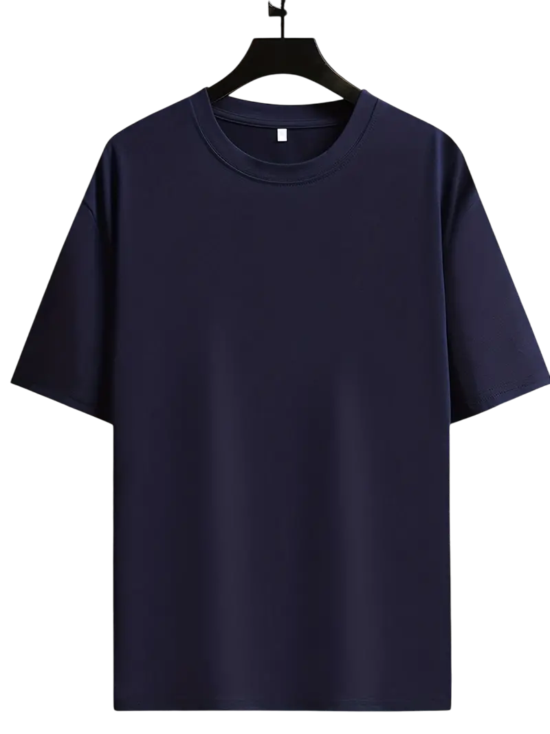 Navy Blue Oversized T-Shirt